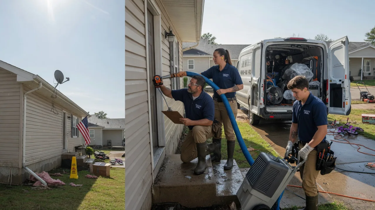 Ceiling Water Damage Restoration in Cedar Springs, GA near me
